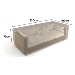 Funda Sofa 3 Plazas Vison Nortene 230x100xH 70
