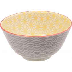 Cuenco Arroz 12 cm Tokyo Lila/Amarillo