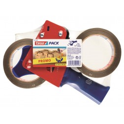 Cinta Embalar Polipropileno Pack 2 Rollos + Precin Tesa Tape 66 Mx50mm Marron