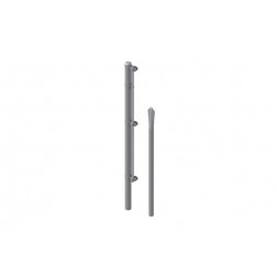 Poste Arranque Galvanizado Conjunto Mrt 1/1.25 M