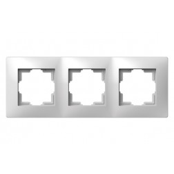 Marco Triple Habitat15 Famatel Blanco