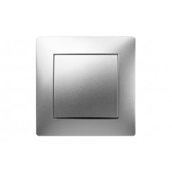 Pulsador Habitat15 Famatel Aluminio