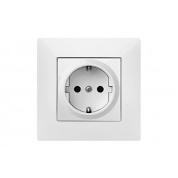 Toma de Corriente 16A Habitat15 Blanco