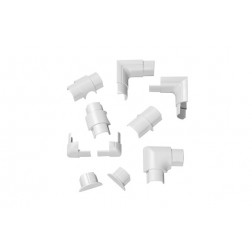 Accesorios Semicircular Blanco 30x15