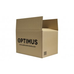 Caja Carton Embalar Marron Optimus 30x20x15 cm