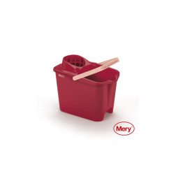 Cubo Fregar con Escurridor Rojo Mery 14 L 