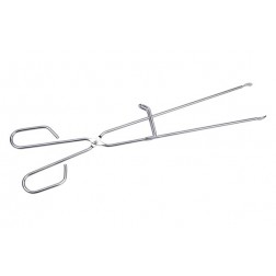 Pinzas de barbacoa inox con guía de 45cm