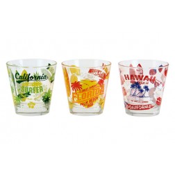 Vaso Agua Pack 3 Uds Surfer Surtidos