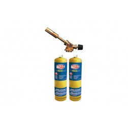 Soplete A Cartucho + 2 Cartuchos Romassgas Super- Ego Super-Fogo