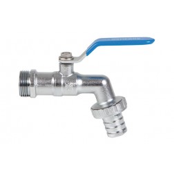 Grifo Esfera Para Manguera M-M 1/2" - 3/4"
