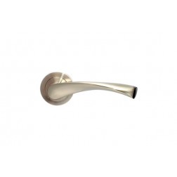 Manilla Acero/Aluminio Roseta (Juego) Brimic R707 Niquel Satinado