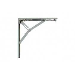 Escuadra Acero Abatible Modelo 8 Amig 400x400mm Cromado 