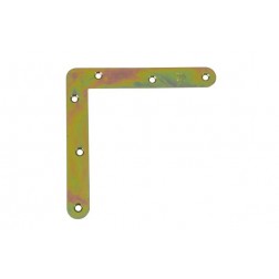 Escuadra Acero Plana de Refuerzo Modelo 2 Amig 80x80mm BICROMATADO