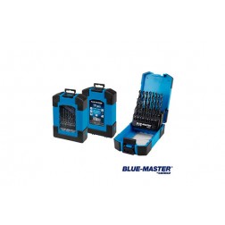Broca Metal Standard Cilindrica Hss Din338 Juego Blue-Master 1 A 10mm 19 Unidades