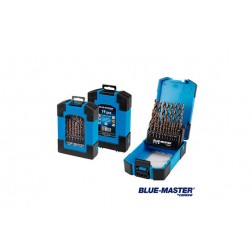 Broca Metal Profesional Cilindrica Hssco Din 338 J Blue-Master 1 A 10mm 19 Unidades