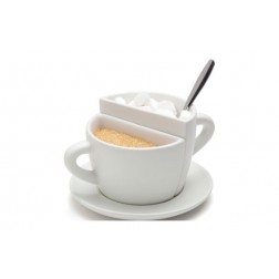 Azucarero Doble Ceramica Taza