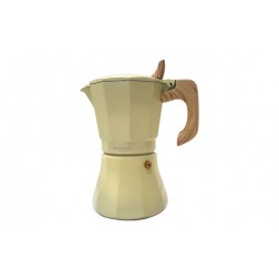 Cafetera Aluminio inducción Petra Oroley Crema 9 Tazas