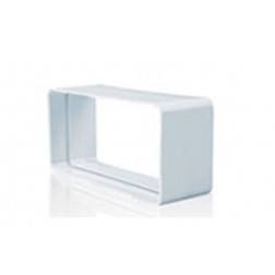 Empalme Rectangular Tubo Extraccion Pvc Gonal 150 X 75 Mm