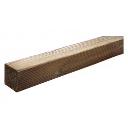 Poste Madera Cuadrado 7 X 7 X 180 Cm