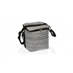 Bolsa Portalimentos Termoinsulada Black Line 9,2L 22 X 18 X 23 Cm