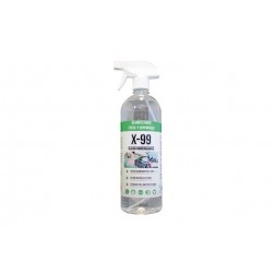 Limpiador Hidroalcohólico QF X-99 Clear Higienizante 1L Pulverizador