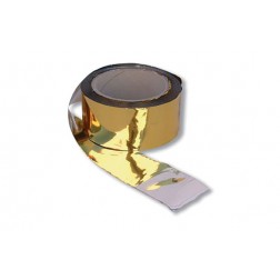 Banda Espantapajaros 100mx50mm Oro/Plata 27270