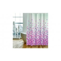 Cortina Baño Brest Fucsia 40497