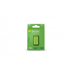 Pila Recargable Recyko General de Pilas 9V 6LR661 200Mah