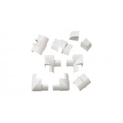 Accesorio Canaleta Esquinera 22x22mm Blanco 