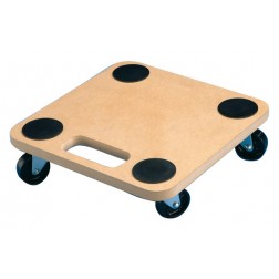 Base Rodante Cuadrada 29X29 cm Hasta 120Kg