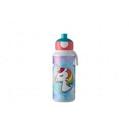 Botella Pop-Up Campus Unicornio Mepal 400 ml 