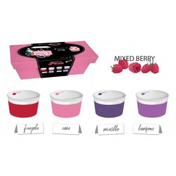 Bowl Helado + Cuchara Set Regalo Frambuesa