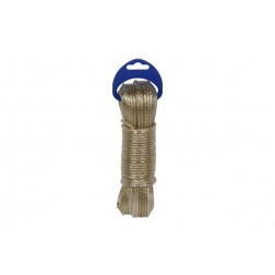 Cable Acero Plastificado Oro Diam.3,5mm 20m 