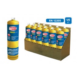 Cartucho Gas con Valvula 1000 ml Super- Ego Romassgas/453Gr