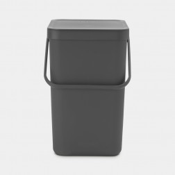 Cubo de Reciclaje Brabantia Sort & Go Grey 25L