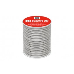 Cuerda Elastica Poliester/Latex Diam.6mm Kylate 200m Blanco