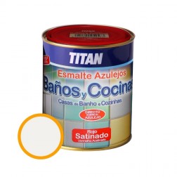 Esmalte Azulejos Baño y Cocina Titan 750 ml Blanco