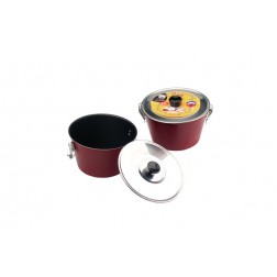 Flanero con Tapa Inox y Cierre 16 cm-1,2L 