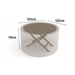 Funda Mesa Redonda Vison Nortene 125x125xH 70