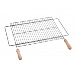 Parrilla Barbacoa Extensible Zinc Sauvic 50/60x40 cm