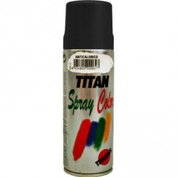 Pintura Anticalorica Spray Titan 400 ml Negro