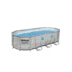Piscina desmontable tubular Bestway Power Steel Swim Vista Series 549x274x122cm con filtro de cartucho
