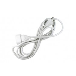 Prolongador 2X1 Blanco 10A Famatel 5m