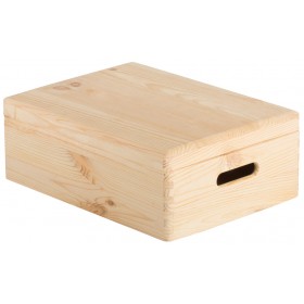 Caja Madera con Tapa de Pino Macizo - ASTIGARRAGA