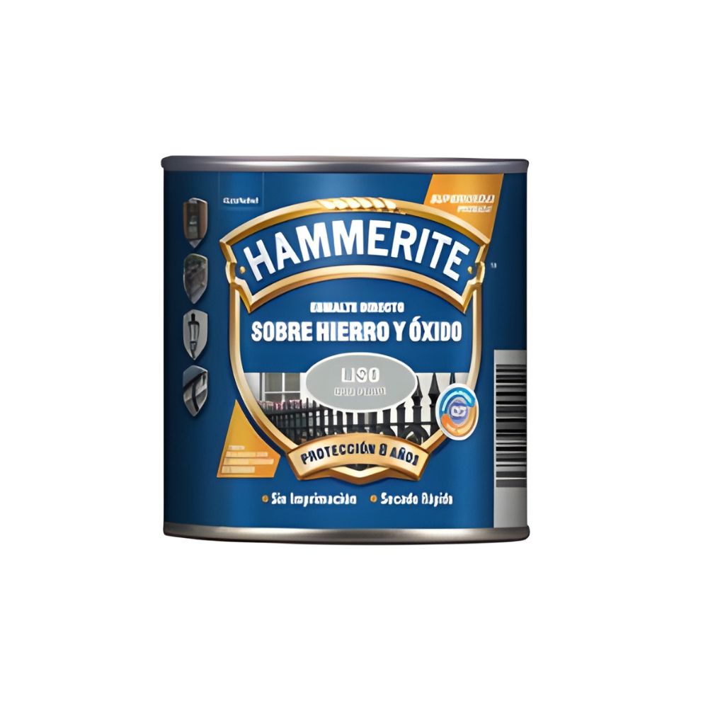 ESMALTE SOBRE HIERRO Y OXIDO LISO GRIS PLATA Ref. 9649036