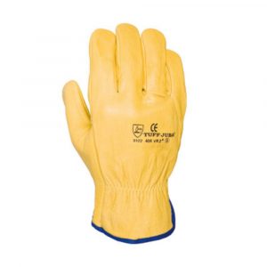 GUANTE PIEL FLOR VACUNO CORTO AMARILLO T/10 Ref. 8862362