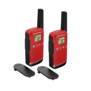 Intercomunicador walkie talkie Motorola T42 RED pack Ref. 9693383