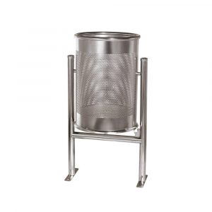 RESIDUOS-PAPELERA CIRCULAR ABATIBLE BARCELONA 60L Ref. 05049JM