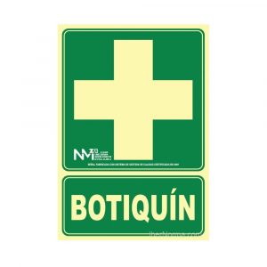 Pegatina Señal botiquín Ref. B14108IB